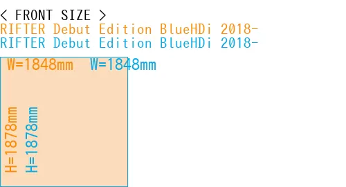 #RIFTER Debut Edition BlueHDi 2018- + RIFTER Debut Edition BlueHDi 2018-